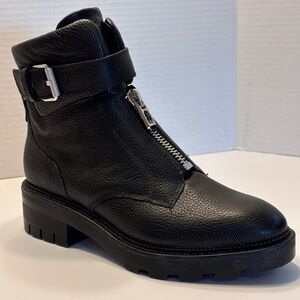 Dolce Vita Women's Lurra Ankle Boots Black SZ 6 Leather EUC